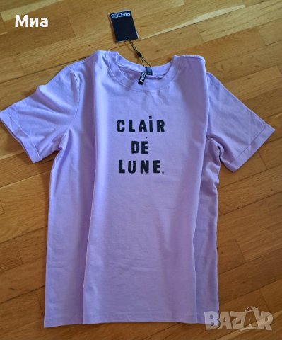Дамска лилава тениска., снимка 1