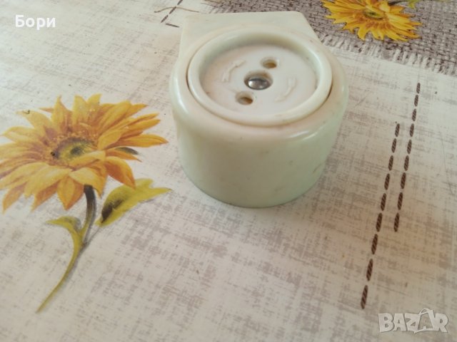 Стар контакт с предпазител, снимка 7 - Други ценни предмети - 41377907