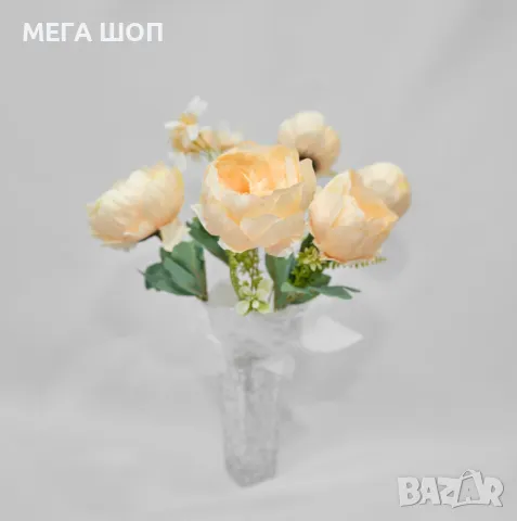 Изкуствени букети с божури – Елегантна и вечна красота за всяко пространство, снимка 8 - Изкуствени цветя - 50346217