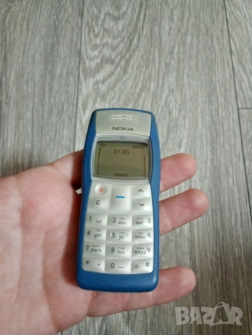 Nokia 1100 Запазен Топ състояние Син, снимка 3 - Nokia - 53750366