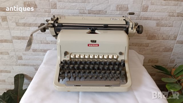 Стара пишеща машина SIEMAG De Luxe- West Germany - 1956 г.