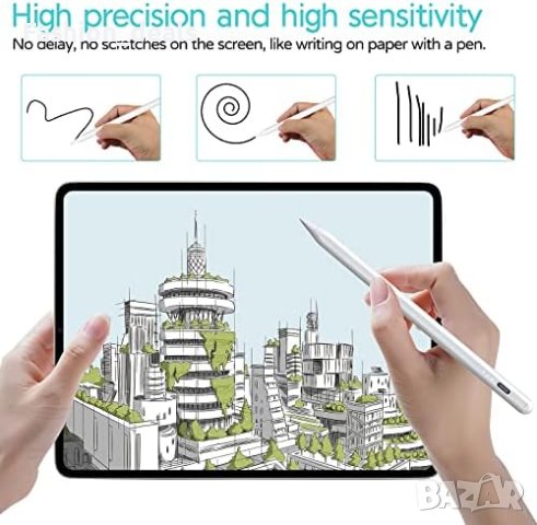 Нова Магнитна Стулис писалка за писане таблет iPad/Рисуване Айпад , снимка 4 - Аксесоари за Apple - 41599071