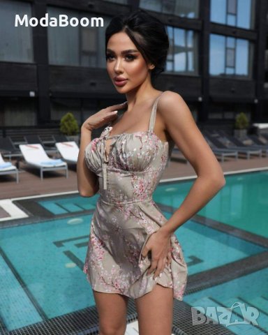 Дамска рокля сатен , снимка 3 - Рокли - 41303579