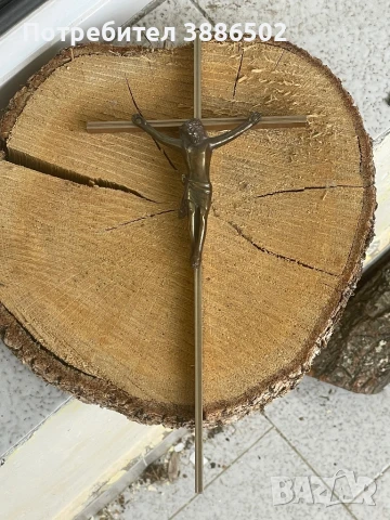 Стар християнски кръст, снимка 2 - Антикварни и старинни предмети - 50845646