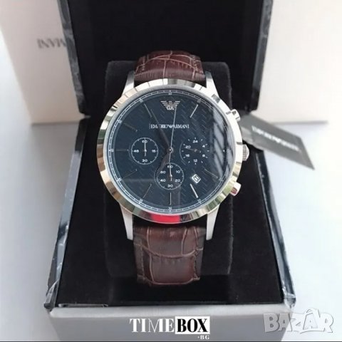 Emporio Armani AR2494 Renato Chronograph. Нов мъжки часовник, снимка 3 - Мъжки - 38780091