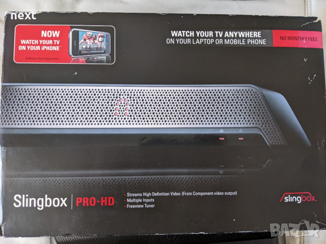Slingbox PRO-HD - телевизия в HD качество през мрежата tv streamer, снимка 5 - Приемници и антени - 36485268