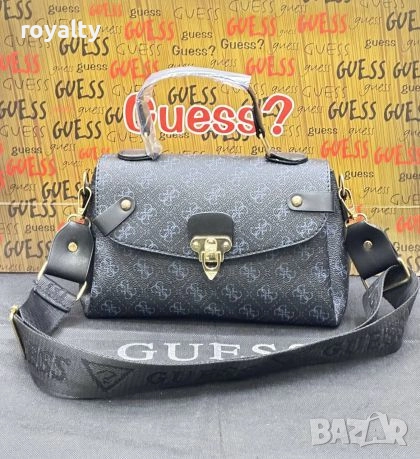 Guess Дамски Кожени Чанти Различни Цветове , снимка 4 - Чанти - 52109616