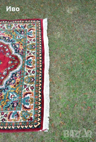 Стар персийски килим от 100% овча вълна, снимка 5 - Други - 53816287