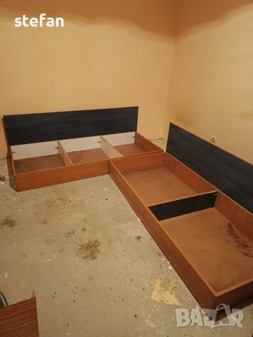 Ъглови легла без матраци, снимка 2 - Спални и легла - 53614056