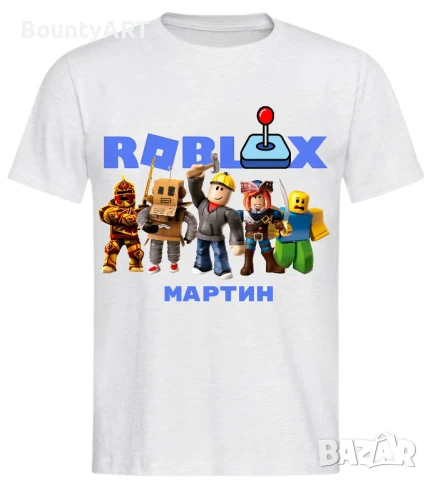 Персонализирана тениски Roblox, снимка 3 - Детски тениски и потници - 51165619