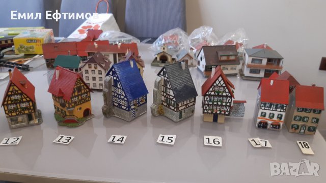 Сгради мащаб НО и N, за ЖП моделизъм,Fаller,Vollmer,Kibri , снимка 4 - Колекции - 39527852