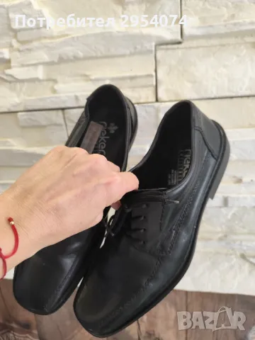 естествена кожа 44номер rieker -55лв, снимка 3 - Ежедневни обувки - 48736660
