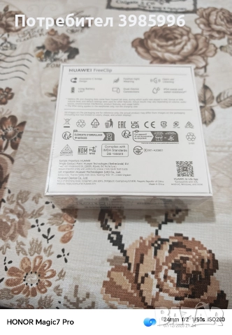 HUAWEI FreeClip, снимка 2 - Слушалки, hands-free - 52683146