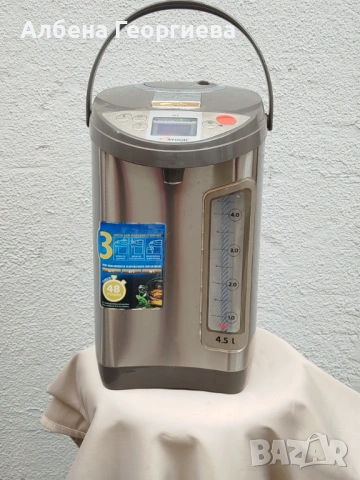 Диспенсър за топла вода MAYOOR  -750 W - 4.5 L, снимка 12 - Кухненски роботи - 53021589