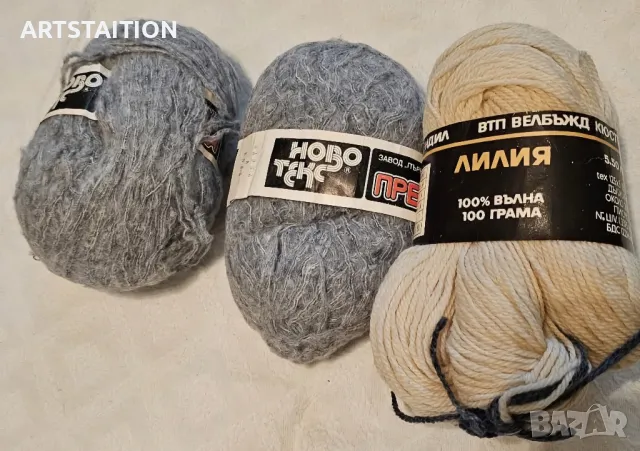 Сетове от прежди за плетене, снимка 18 - Декорация за дома - 49902319