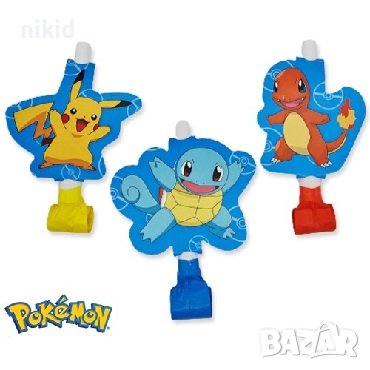 Покемон Пикачу Pokemon Свирка свирки за детско парти рожден ден