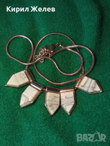 ПОЗЛАТЕН КРАСИВ ФЕШЪН АРТ МЕДАЛЬОН КОЛИЕ ОГЪРЛИЦА 44217, снимка 2 - Колиета, медальони, синджири - 33790399