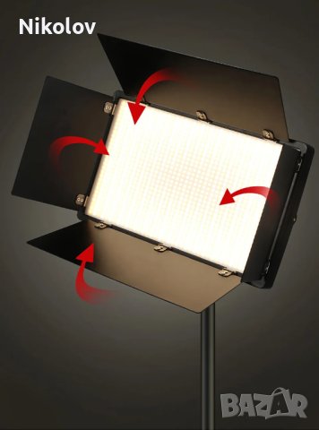 LED панел 960 диода с дистанционно и захранване на ток