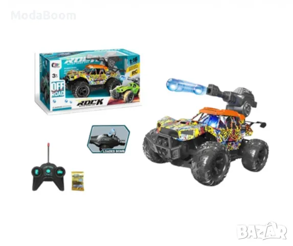 Кола с  дистанционно управление и водни бомби, снимка 6 - Коли, камиони, мотори, писти - 48425743