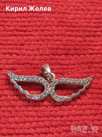 ДОМИНО МАСКА СКЪПОЦЕННА СРЕБЪРНА ВИСУЛКА СРЕБРО 925 с БЯЛА ПОЗЛАТА и ЦИРКОНИ АРТ МЕДАЛЬОН 47284, снимка 9 - Колиета, медальони, синджири - 49605850