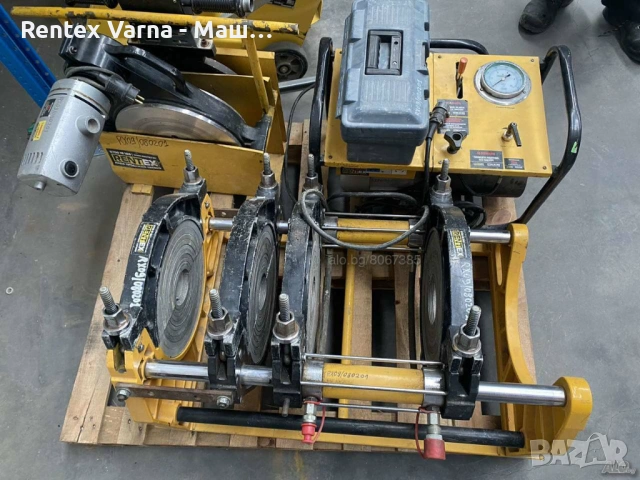 🔌 Лепачка (Машина за челно заваряване) за Полимерни Тръби ПОД НАЕМ / ПРОДАЖБА във Варна!