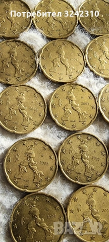 цента Италиански 20 цента, снимка 2 - Нумизматика и бонистика - 53277479