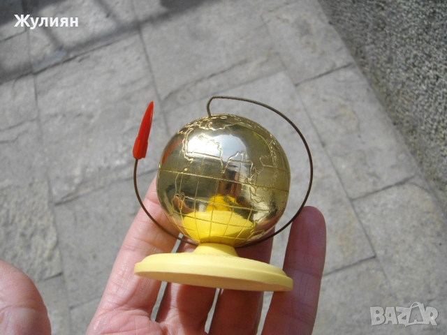 ГЛОБУС РАКЕТА КОСМОС 12 АПРИЛ 1961 СССР, снимка 5 - Антикварни и старинни предмети - 53871022