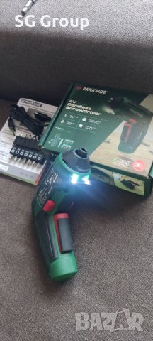 Професионален акумулаторен Li-On винтовет/отверткс PARKSIDE, снимка 2 - Винтоверти - 42133647