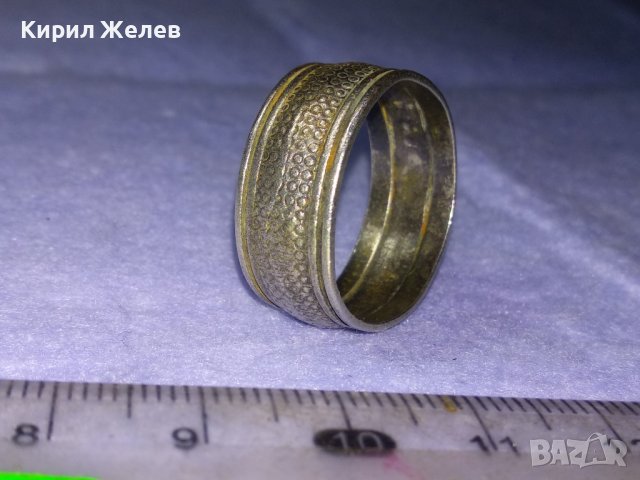 Стар ОРНАМЕНТИРАН СРЕБЪРЕН РЕТРО ПРЪСТЕН ОКСИДИРАНО СРЕБРО 925 МАЙСТОРСКА ИЗРАБОТКА Тип ХАЛКА 40622, снимка 14 - Антикварни и старинни предмети - 42646410
