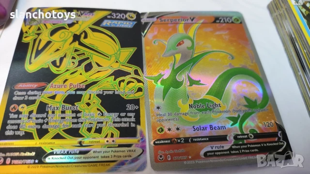 Карти Покемон,мет.кутия, 40карти, снимка 11 - Карти за игра - 37559316