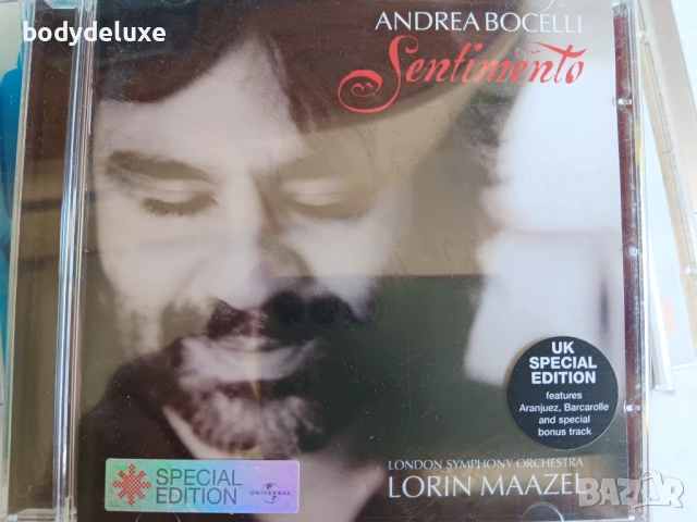 Andrea Bocelli албуми на аудио дискове, снимка 7 - CD дискове - 50384686