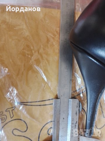 Нови Естествена кожа обувки на ток, снимка 4 - Дамски обувки на ток - 38503979