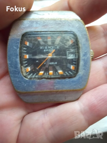 НЕМСКИ МЕХАНИЧЕН ЧАСОВНИК KIENZLE SPORT, снимка 4 - Антикварни и старинни предмети - 53519062