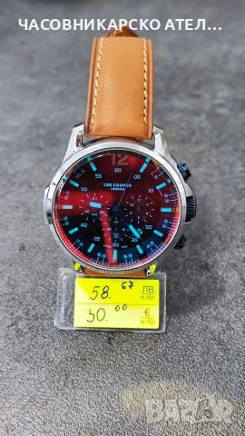 Мъжки кварцов часовник Lee Cooper Classic Chronograph LC07062 , снимка 2 - Мъжки - 53869360