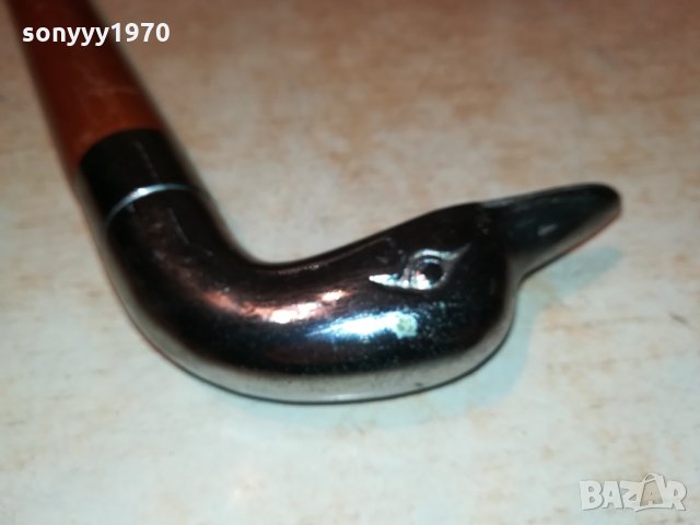 поръчан-АРИСТОКРАТИЧЕН БАСТУН С ЛЕБЕД/ПАТИЦА 3010212001, снимка 10 - Антикварни и старинни предмети - 34635131