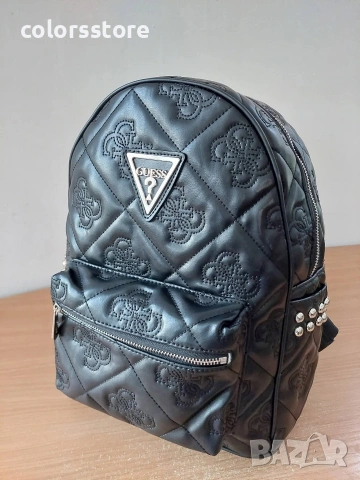 Черна раница Guess/SG66Z, снимка 3 - Раници - 42813342