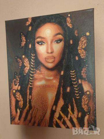 Картина рисувана акрил 40см 50см , снимка 2 - Картини - 36447794