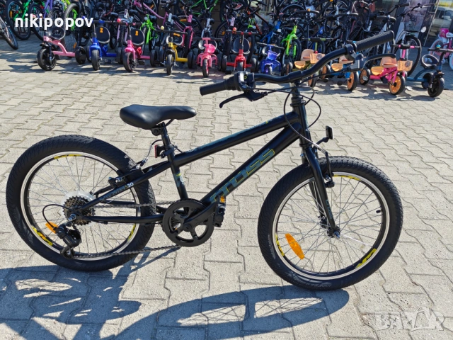 CROSS Велосипед 20" SPEEDSTER черен/жълт, снимка 2 - Велосипеди - 53830637