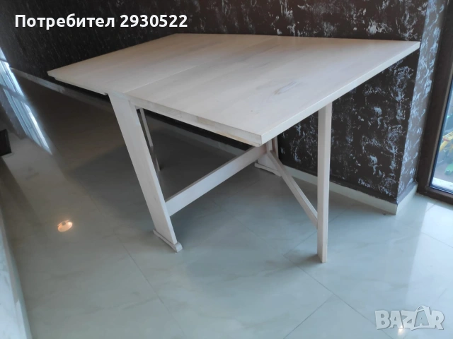 Бели масивни столове сгъваеми 4 бр., снимка 8 - Столове - 53595700