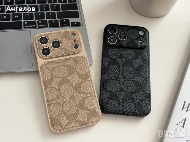 COACH КЕЙСОВЕ за iPhone 15/16/17 | Pro | Pro Max | 10€, снимка 2 - Калъфи, кейсове - 55971752