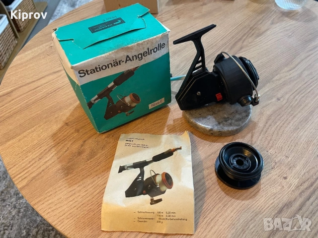 🎣 Колекционерска риболовна макара Germina Nixe E – с оригинална кутия