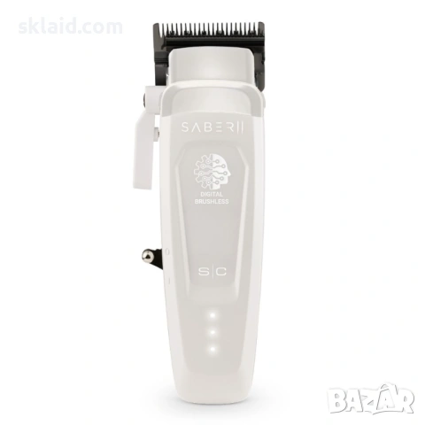 Бяла машинка – StyleCraft Saber II, снимка 3 - Машинки за подстригване - 53795423