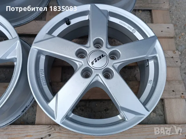 Лети джанти 16ки 5х112 Rial, снимка 6 - Гуми и джанти - 49709998