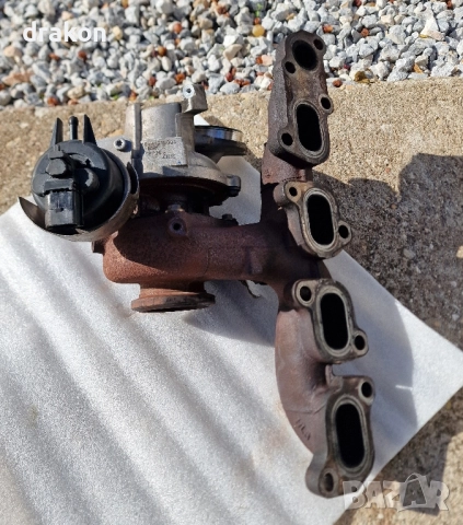 Турбокомпресор, Фолксваген/Шкода/Ауди 1.6 TDI, 120 к.с, снимка 4 - Части - 52176133