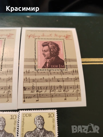 ПОЩЕНСКИ МАРКИ ГДР 1981 г. , снимка 4 - Филателия - 53008639