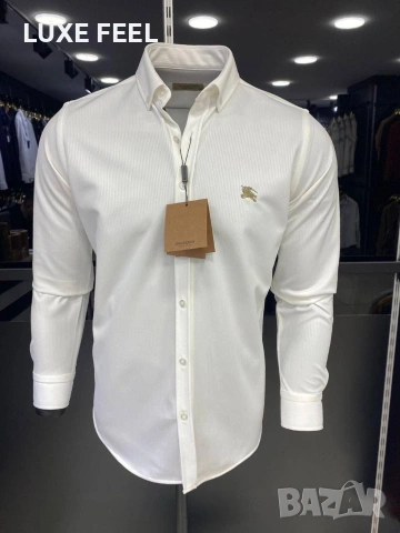 Мъжки Ризи ⚜️ Lacoste Burberry Tommy Hilfiger Calvin Klein , снимка 7 - Ризи - 53078206