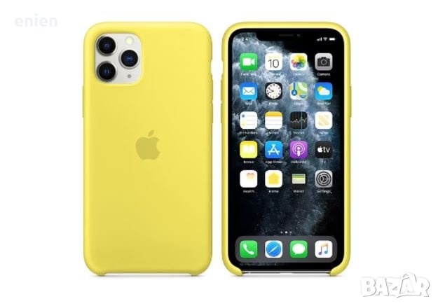 Силиконов Кейс Apple за iPhone 11 Pro / Yellow Жълт /