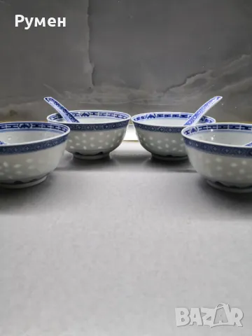 Фин китайски оризов порцелан , снимка 5 - Сервизи - 50127049