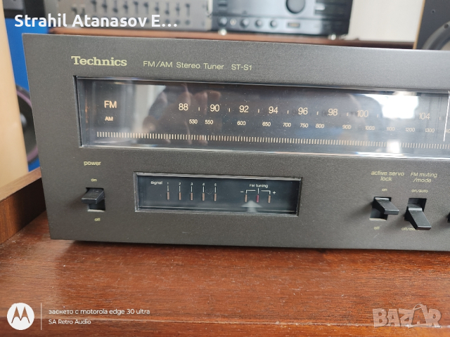 Technics ST-S1 FM/AM Стерео Тунер, снимка 4 - Радиокасетофони, транзистори - 44931659