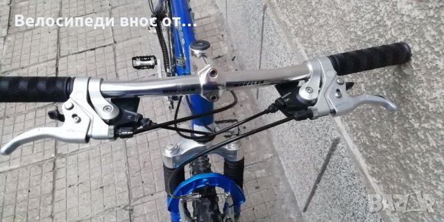 Алуминиев велосипед 26цо 21 ск shimano палцови команди преден амортисьор всичко по колелото ок, снимка 6 - Велосипеди - 35772397